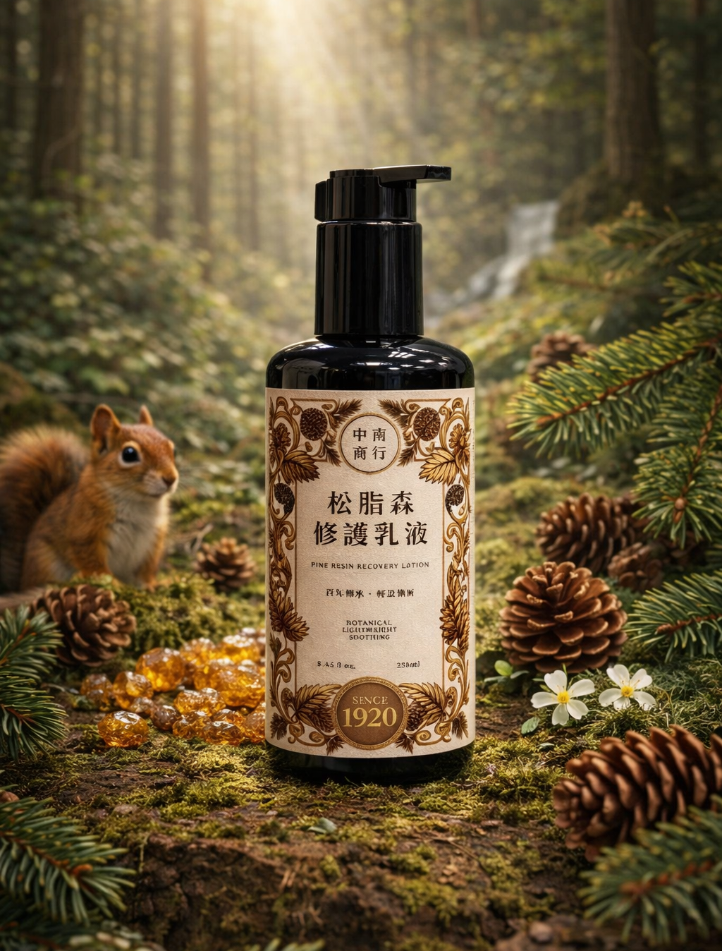 松脂森-修護乳液